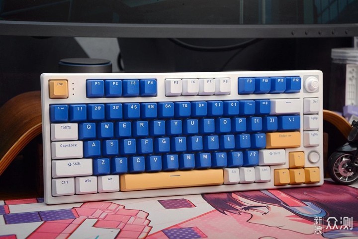 自带拨杆,HELLO GANSS HS75T三模键盘开箱_新浪众测