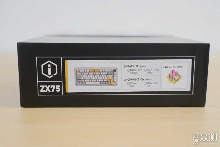 旋钮消音-IQUNIX ZX75重力波三模机械键盘体验_新浪众测