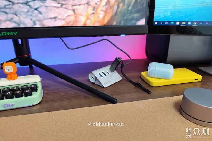 电竞桌面再怎么无线,也逃不过一根USB延长线_新浪众测