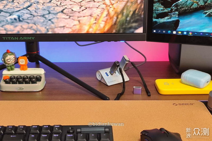 电竞桌面再怎么无线,也逃不过一根USB延长线_新浪众测