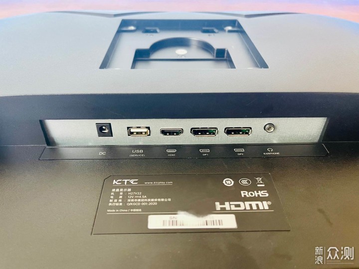 无脑入!999元2K170Hz,KTC H27V22电竞显示器_新浪众测
