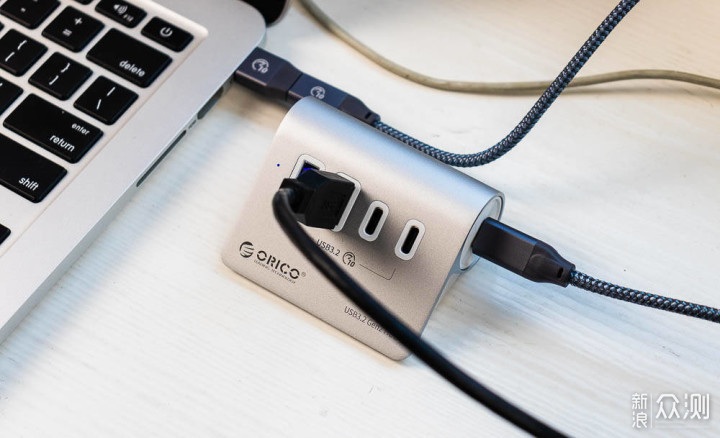 绝不是只扩展坞！ORICO USB3.2Gen2集线器体验_新浪众测