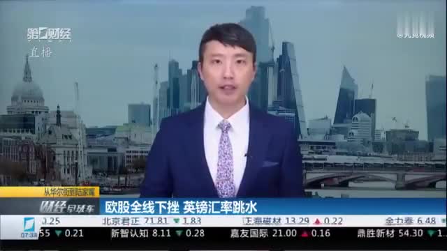 英镑汇率跳水