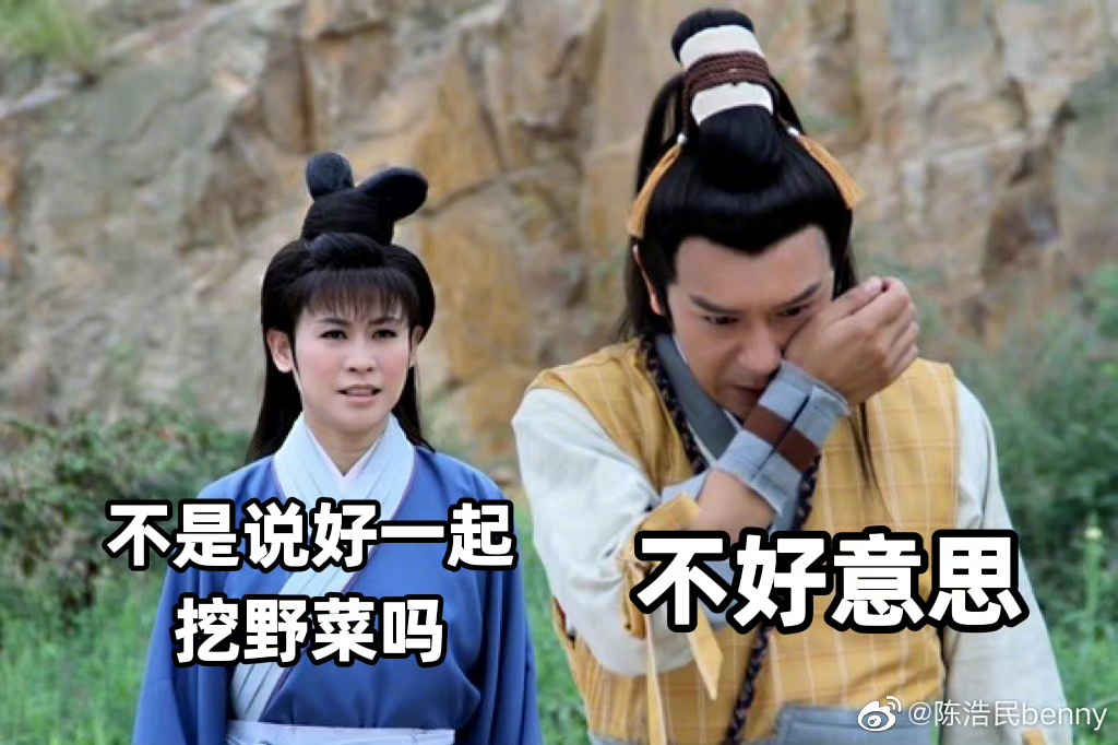 陈浩民回应“王宝钏挖野菜”热梗