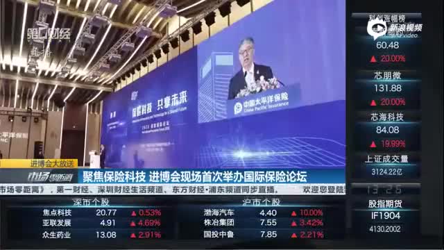 聚焦保险科技 进博会现场首次举办国际保险论坛