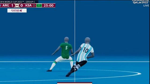 裁判技术含量 两次吹掉阿根廷进球的,是个什么科技