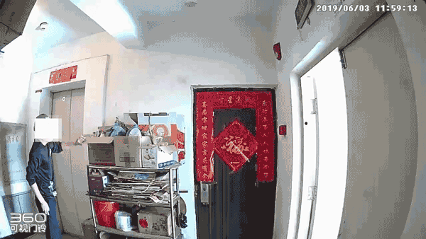 360可視門鈴1C,家庭安全防護小衛士_新浪眾測