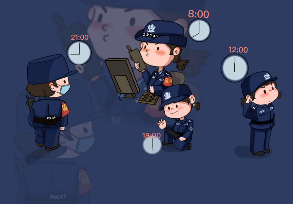 女警团团——你不知道的事(八)省第二女子监狱队伍