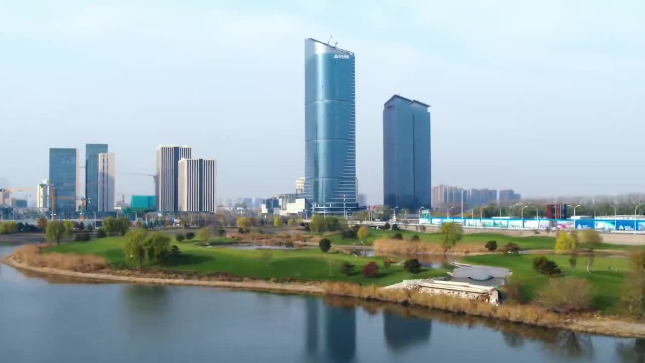 航拍城市副中心——运河商务区