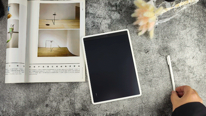 米家液晶小黑板多彩版：多種色彩、超長續航_新浪眾測