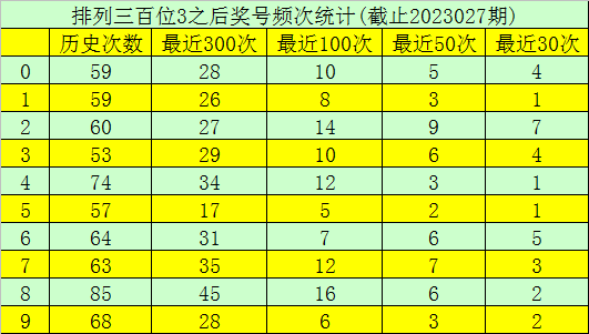 028期玫瑰排列三预测奖号：定位杀码分析