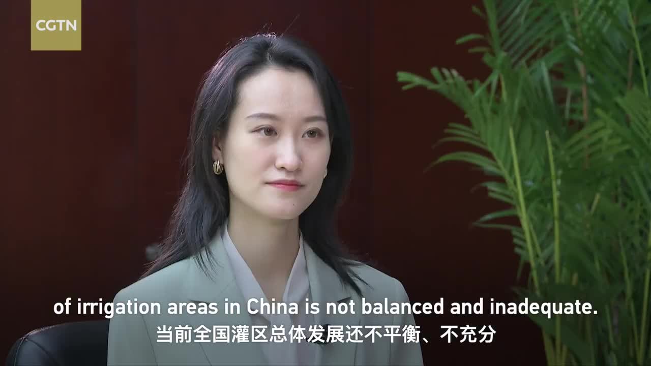 王道席副部长接受中央广播电视总台cgtn专访