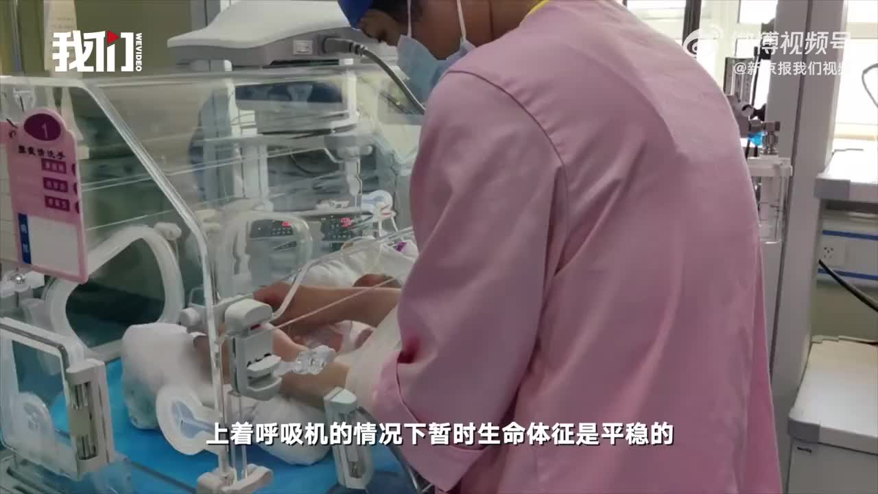桥洞下早产女婴已得到全面救治 生命体征暂时平稳