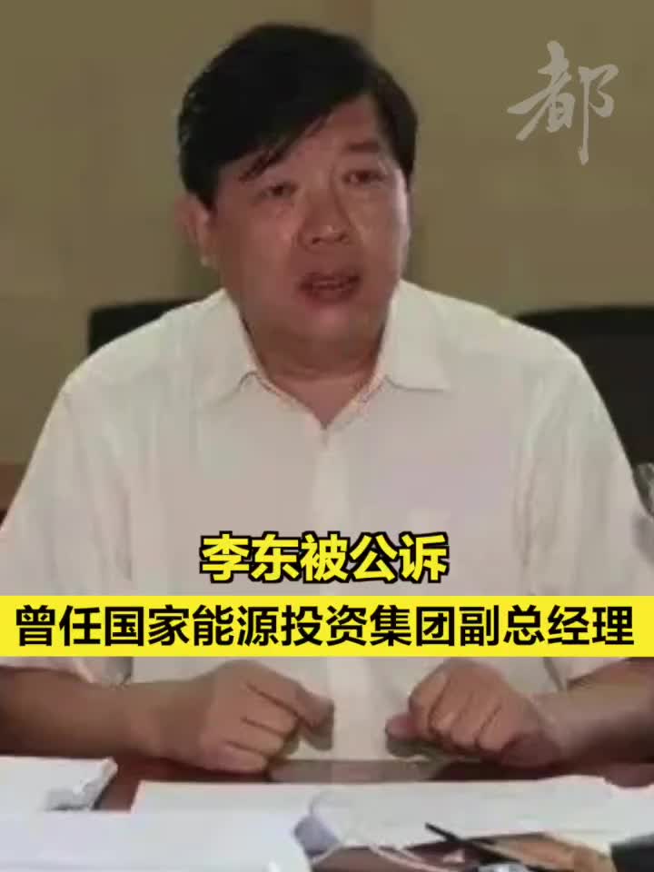 李东被公诉,曾任国家能源投资集团副总经理_手机新浪网