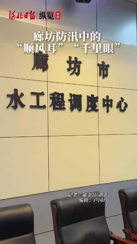 微视频丨廊坊防汛中的“顺风耳”“千里眼”|廊坊市|河北省|河北|新闻网_手机新浪网