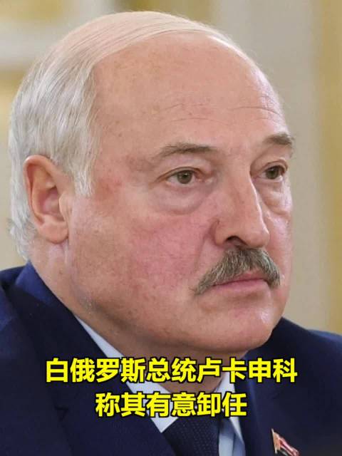 白俄罗斯总统卢卡申科称其有意卸任