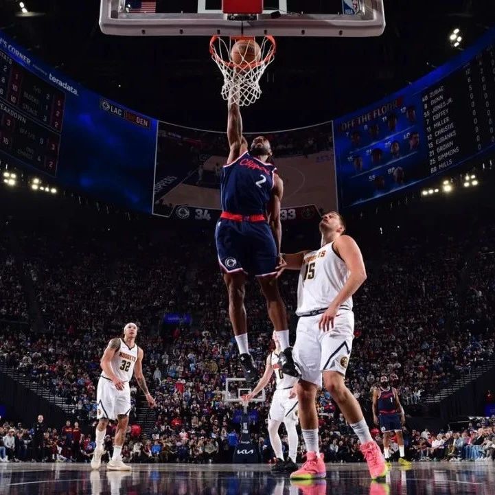 NBA｜快船111-105险胜掘金，大比分3-3系列赛进入抢7，哈登28+6+8，小卡27+10