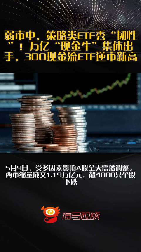 弱市中，策略类etf秀“韧性”！万亿“现金牛”集体出手，300现金流etf逆市新高！_手机新浪网
