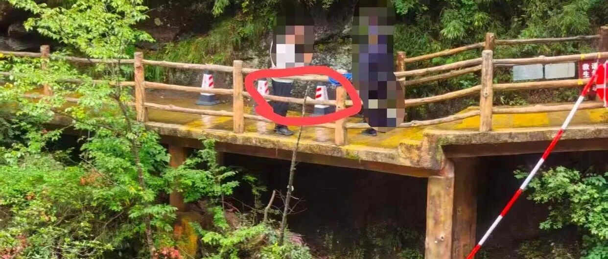 3岁男童景区栈道旁缝隙坠落，家长称无警示标识，景区回应：已加装护栏进行整改，警方已介入处理