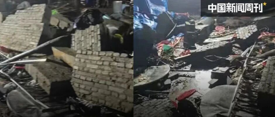 葬礼吃席围墙突然倒塌，砸死6人