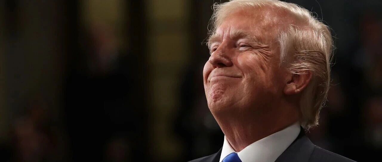 死对头要走了，特朗普开心坏了