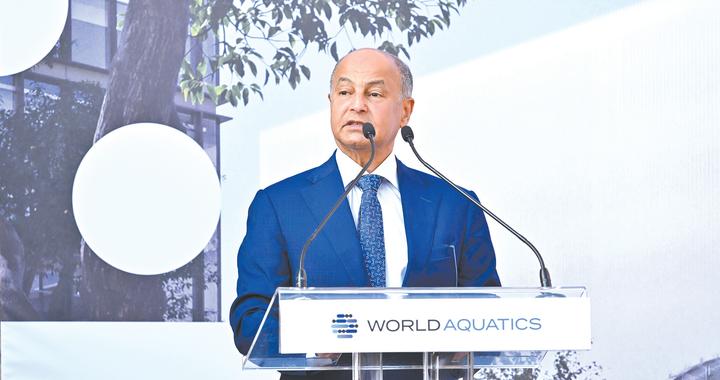 世界泳联主席侯赛因“点赞”十五运会：“跨区域办赛”值得借鉴推广