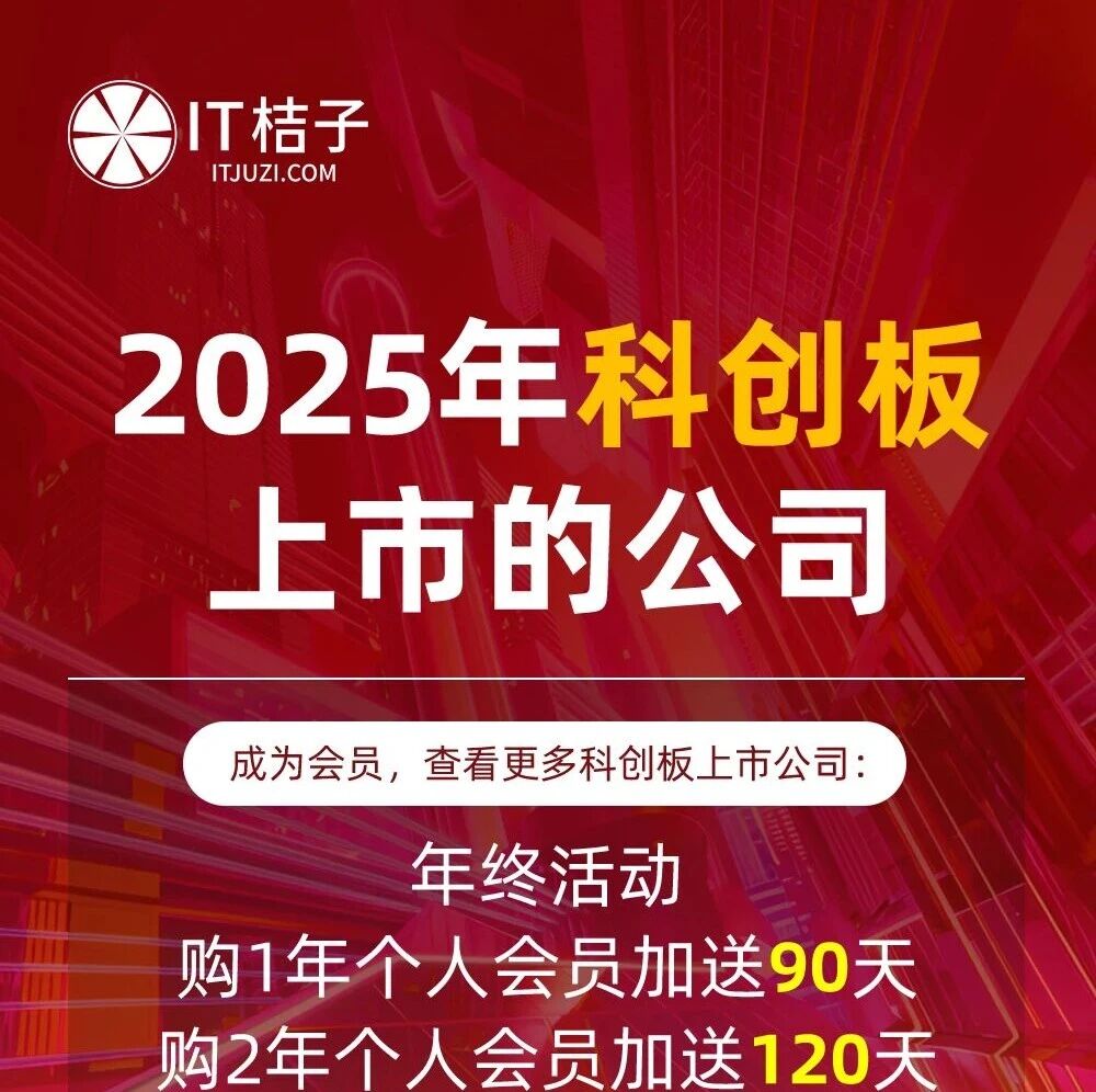 2025年科创板上市的公司