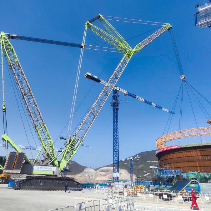 连战连捷丨中联重科起重机密集助力“华龙一号”核电建设