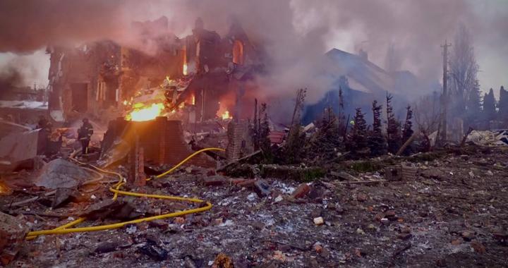 俄罗斯发动大规模导弹袭击