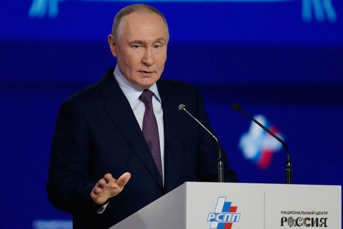 普京：“不排除与欧洲和解可能”