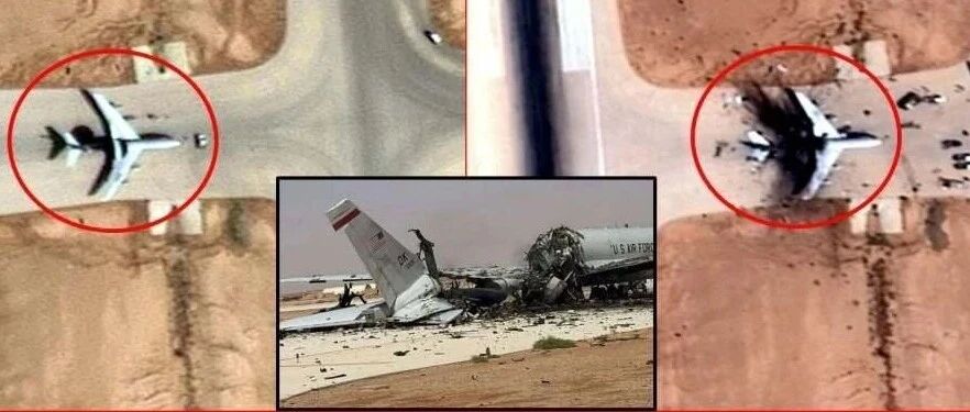 突发！伊朗公布卫星图：美军一架E-3预警机被“完全摧毁”！单架替换成本超7亿美元，美军目前仅有16架