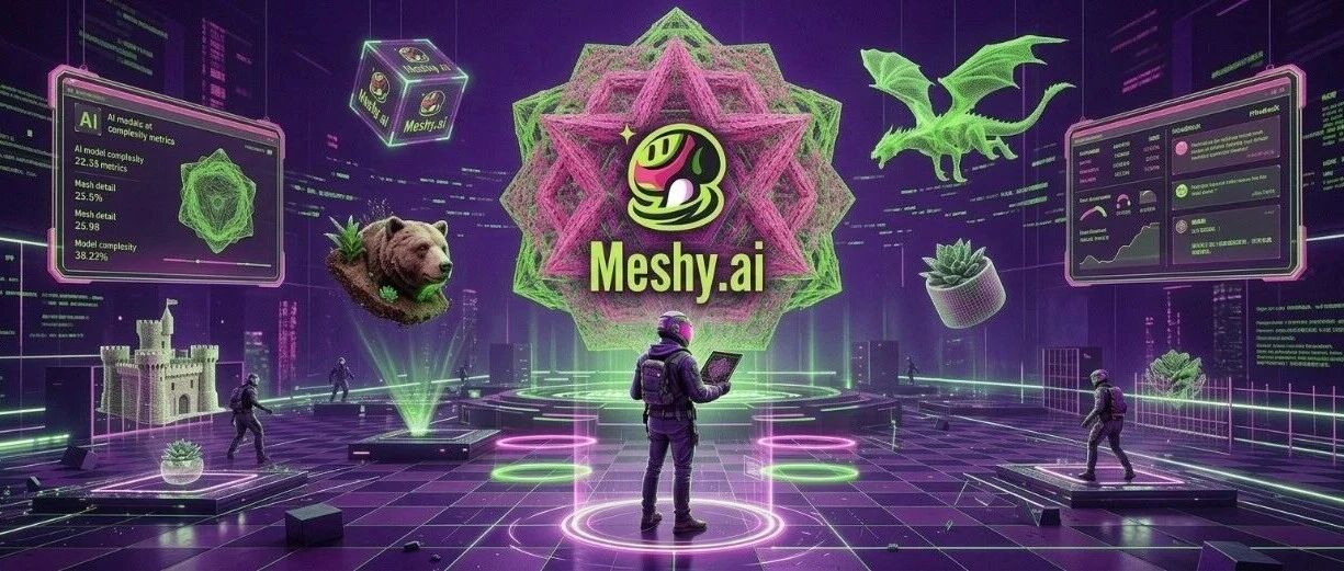 Meshy 公布估值超百亿，下一步进军实时互动的多模态内容体验