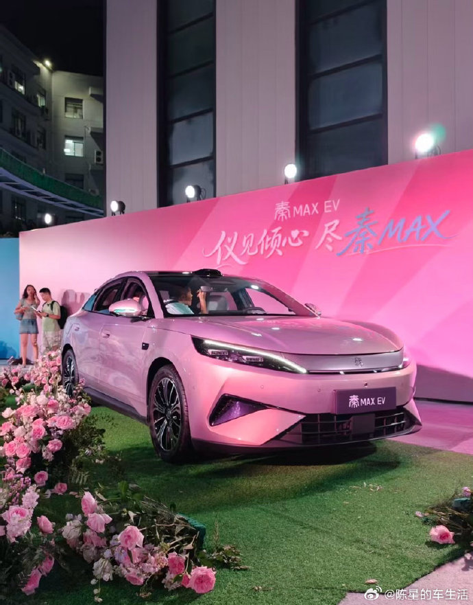 秦MAX EV于展台亮相