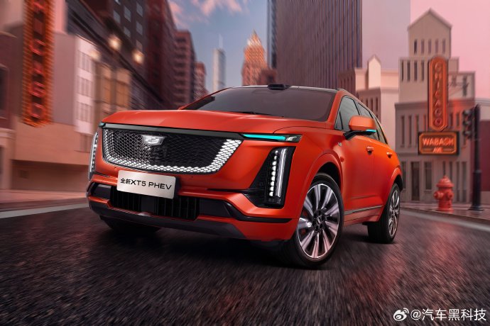 凯迪拉克XT5 PHEV外观官图发布