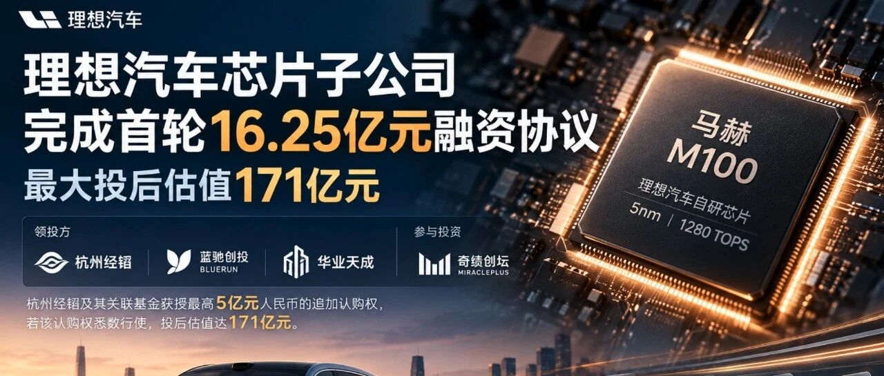 Li Auto's Mahexin signs RMB 1.625B financing to expand AI chip sales