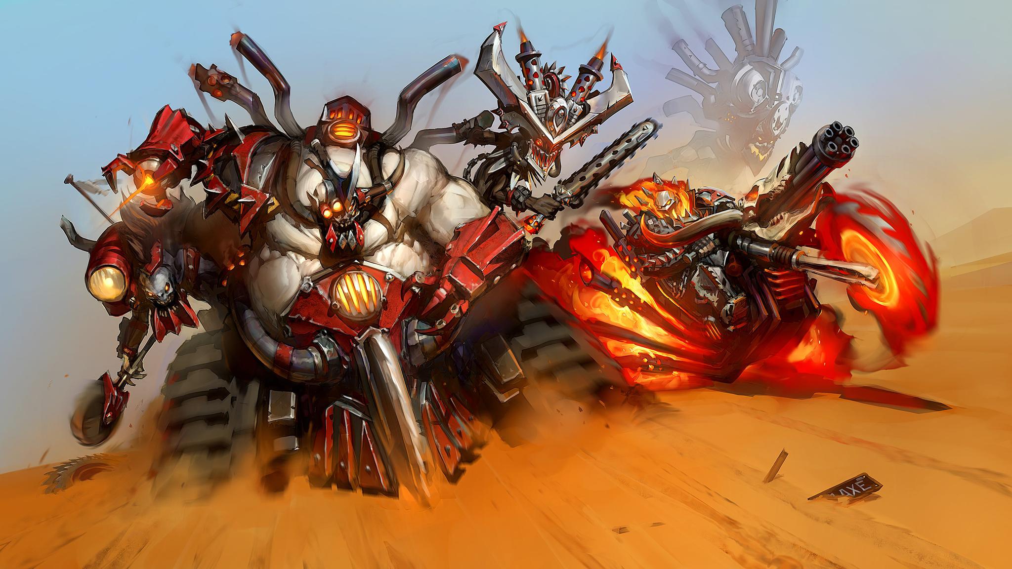 《风暴英雄》雷诺,阿兹莫丹重做 战争合金皮肤来袭