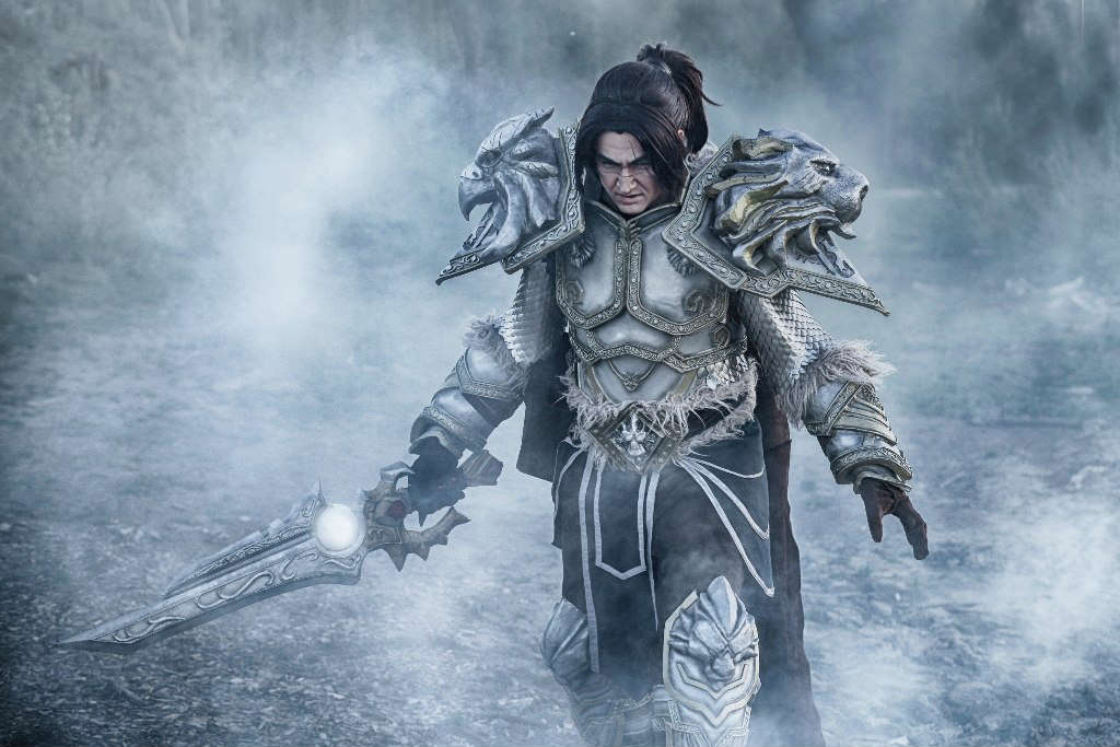 魔兽国外玩家精品cos分享 联盟国王乌瑞恩瓦里安