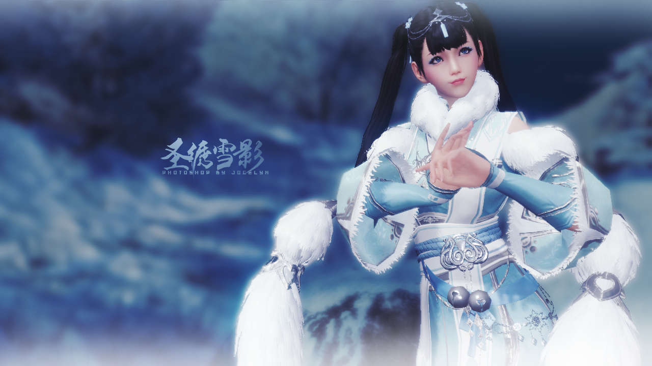 天涯明月刀萌新时装 《圣绣雪影》女太白