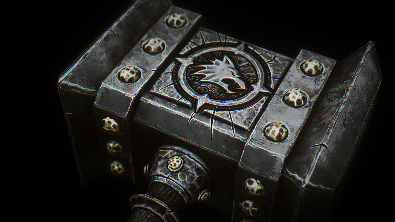 上古卷轴5引擎打造精致毁灭之锤