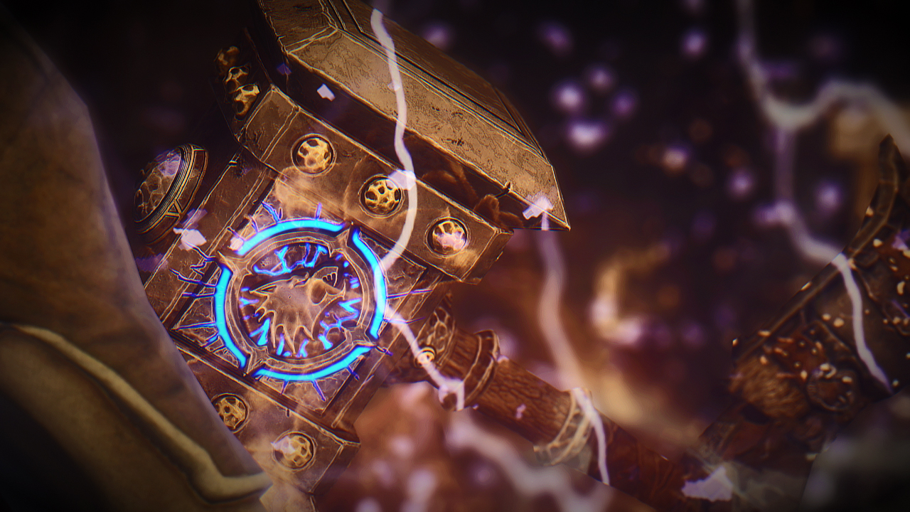 上古卷轴5引擎打造精致毁灭之锤