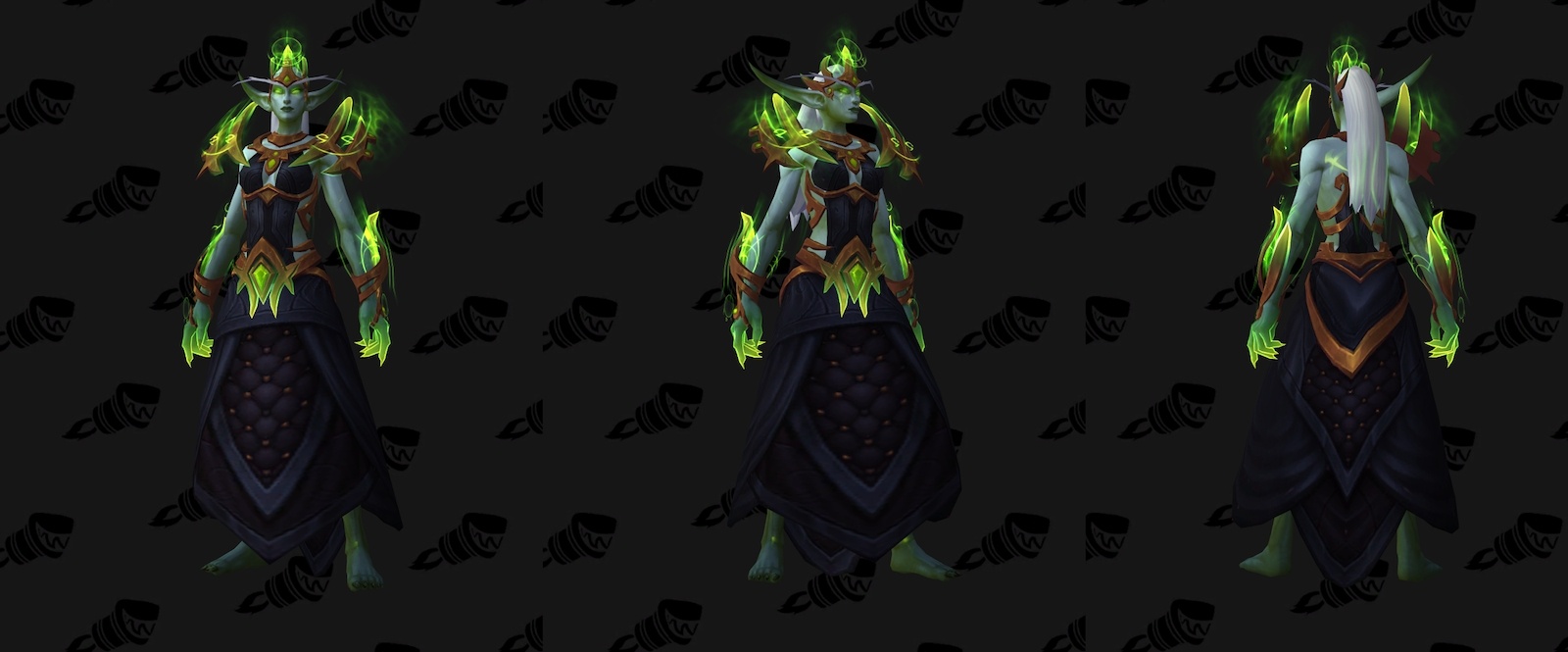 堕落的夜之子精灵女性-魔兽7.0军团再临新模型