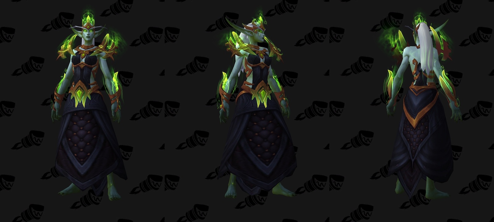 堕落的夜之子精灵女性-魔兽7.0军团再临新模型