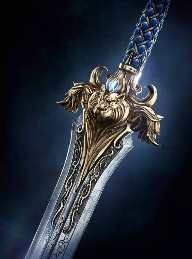 魔兽电影主要角色武器图集兽人粗犷人类精致