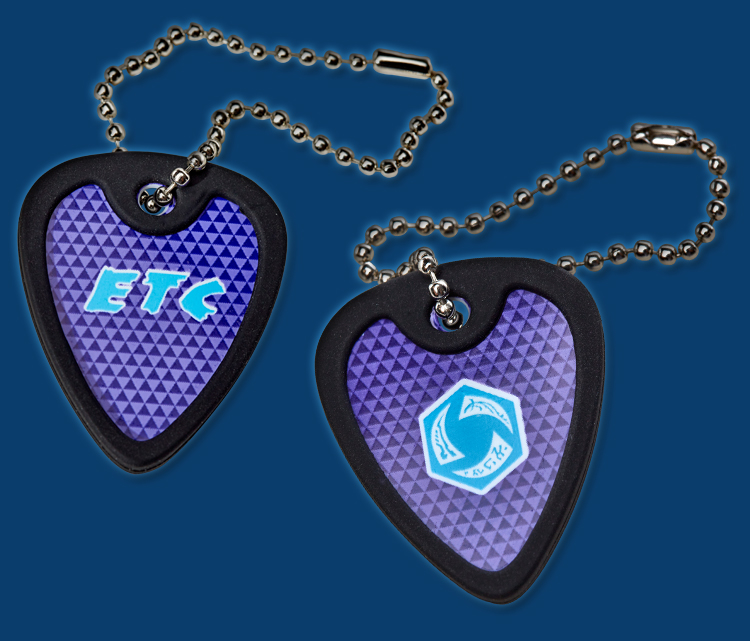 风暴英雄——牛头人ETC吉他拨片钥匙链