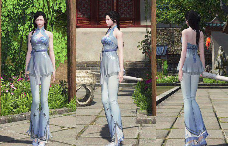 我才不要露胖次天涯明月刀女袴外观图集