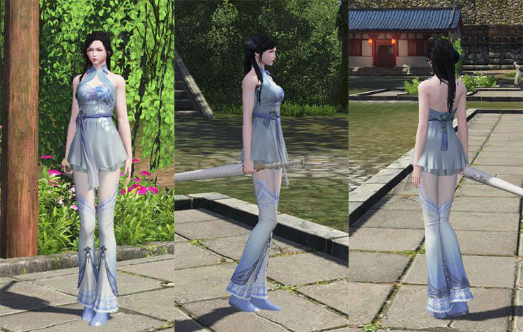 我才不要露胖次天涯明月刀女袴外观图集