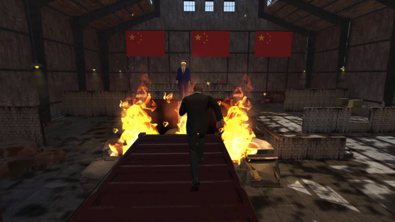 各种高难度动作