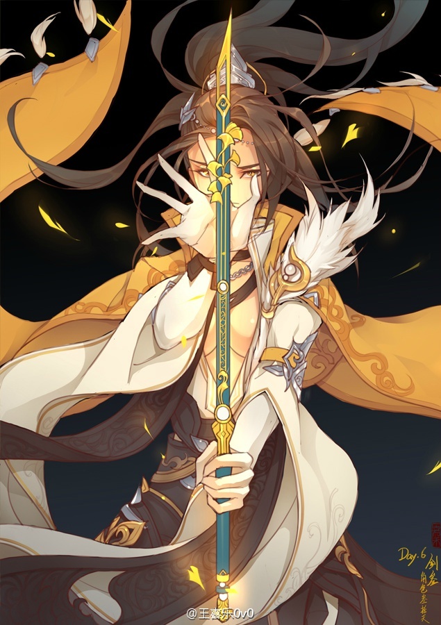 白!附带一只夜斩黑_(:з∠)