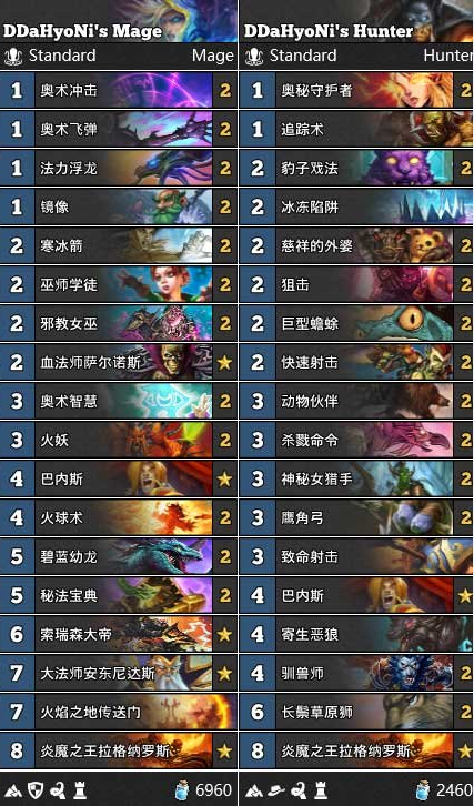 DDaHyoNi法师猎人