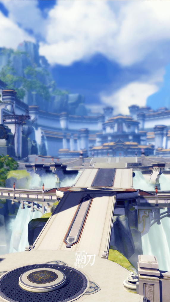 剑网3有爱玩家分享霸刀山庄唯美手机壁纸